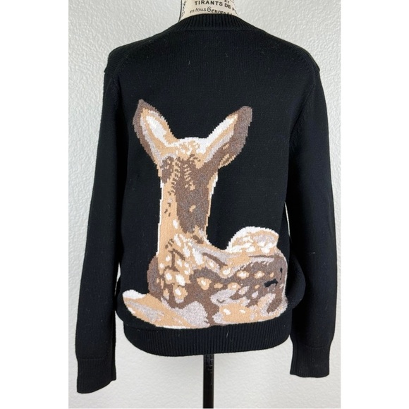 Burberry Deer Intarsia Wool Sweater, size Small - Picture 8 of 16